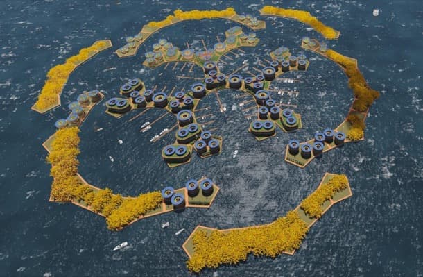 Floating City: la primera ciudad flotante del mundo Storm-Makes-Sense-Shelter-ciudad-flotante