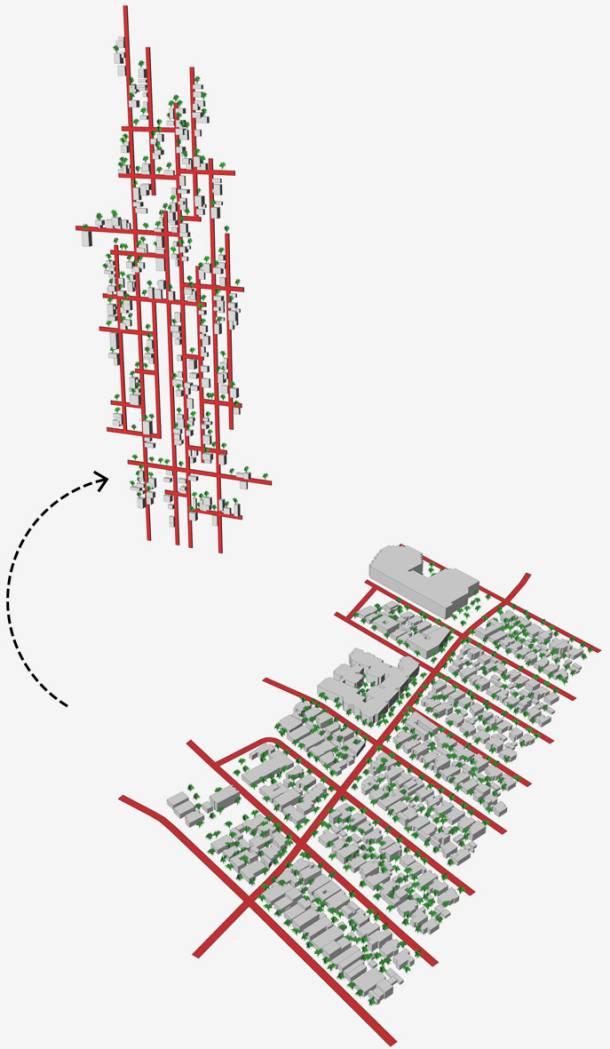 Cloud Corridor nueva tipologia bloque altura