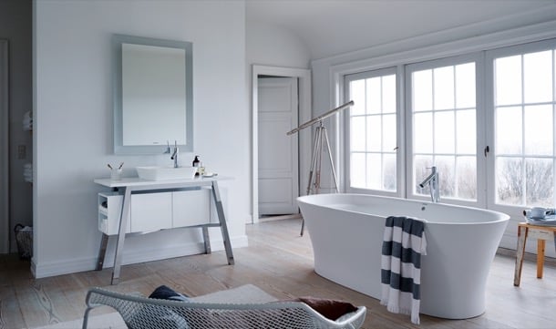 Mueble para baño de la serie Cape Cod, de Duravit mueble baño Philippe Starck