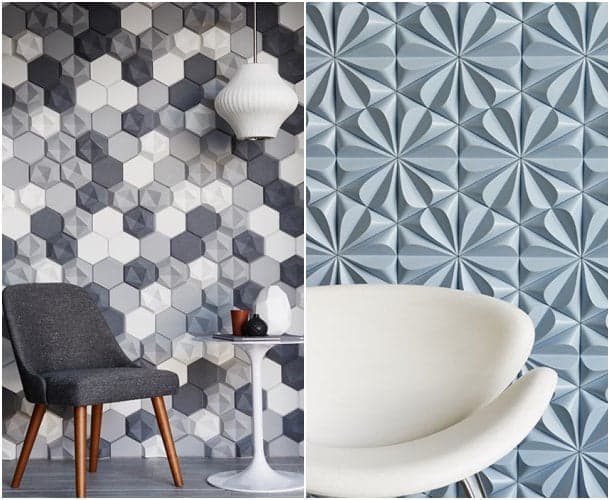 KAZA azulejos con relieve