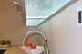 base mueble de cocina con led