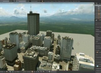 SceneCity complemento Blender