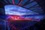 estadio Aarhus durante un concierto