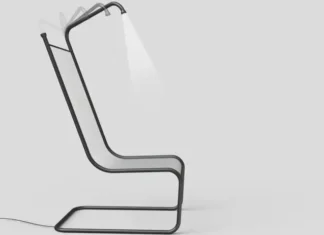 silla Hidden Light con luz