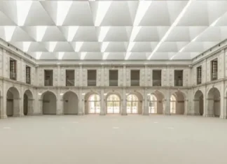 Renovación de un antiguo convento en Portugal claustro Convento Portugal