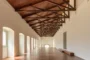 galeria con cerchas convento