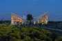 exterior biblioteca sala degustacion de te Atelier Xi