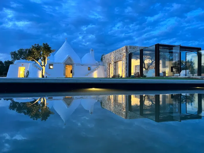 renovación rústica y moderna con Trulli y lamie